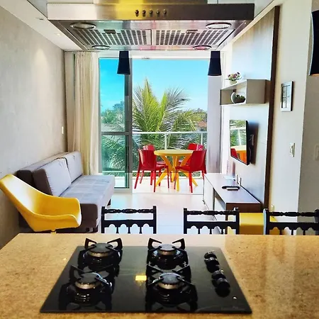 Areias Do Mar ! Charmoso E Com Ar Na Sala A318 Apartment Barra de São Miguel Exterior photo